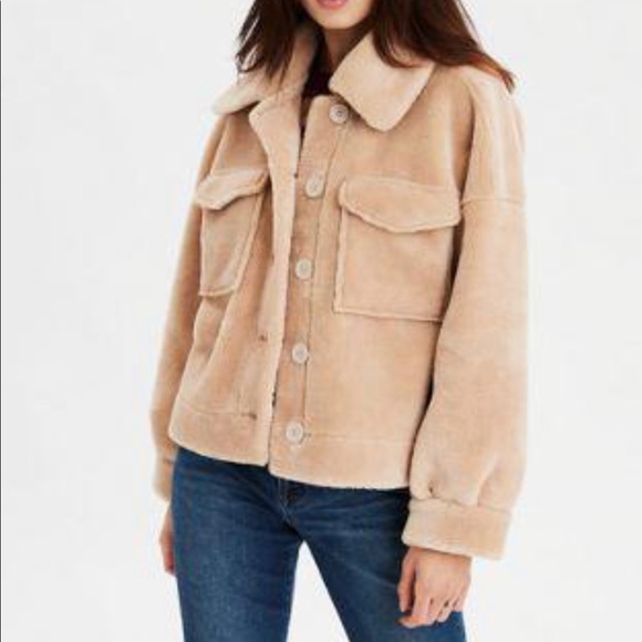 American Eagle Bonded Trucker Jacket - Picture 1 of 3